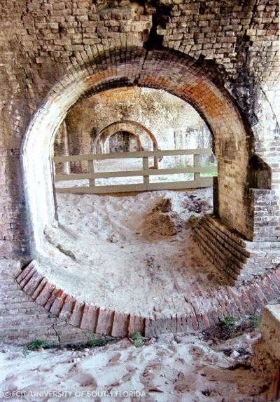 Brick Arches At Fort Pickens